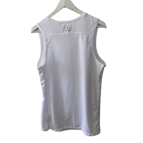 New Balance White Fitness Performance Tank Top Lightening Dry Fabric Women’s XL - Picture 5 of 8